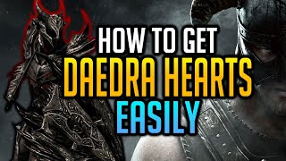 Skyrim  How to Get Daedra Hearts Easily 2020 [upl. by Aenyl]