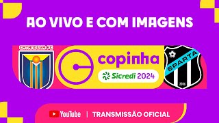 JOGO COMPLETO CATANDUVA FC X SPARTA TO  PRIMEIRA FASE  COPINHA SICREDI 2024 [upl. by Ennaeilsel]