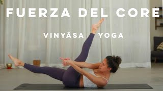 Clase de yoga Vinyasa Yoga Core Clase Completa 45 minutos [upl. by Revlis701]