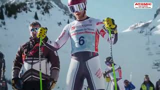 FIS Junior World Ski Championships  Chatel  Haute Savoie FRA  mens downhill Jan 30 2024 [upl. by Rachael]