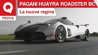 Pagani Huayra Roadster BC la prova vista da Horacio [upl. by Aiksas]