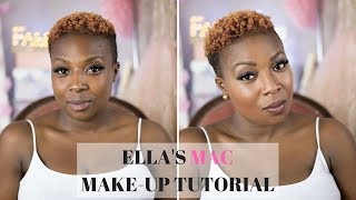 MAC MAKEUP TUTORIAL  CONTOUR AND HIGHLIGHT [upl. by Trocki]