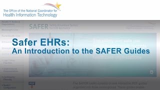 SAFER Guides for EHRs [upl. by Erual]