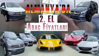 Almanyada İkinci El Araba Fiyatları  2024 [upl. by Dlanger]