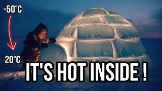 How An Igloo Keeps You Warm  🤔  Eskimos [upl. by Vina330]