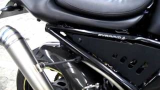 FZ400 4yr KEIHIN FCR Exhaust sound [upl. by Allsopp264]