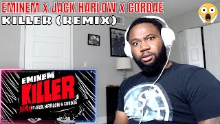 Eminem  Killer Remix ft Jack Harlow Cordae  REACTION [upl. by Huesman688]