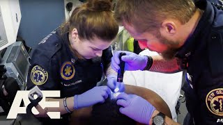 Nightwatch Treating Gunshot Wounds  Top 4 Moments  AampE [upl. by Garber]