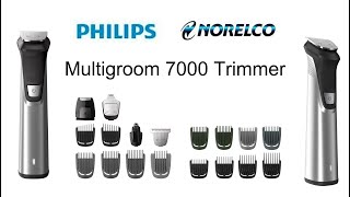 Phillips Norelco Multigroom 7000 Face Head and Body [upl. by Holden]