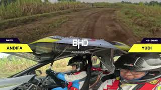 National Sprint Rally Championship 2024 Round 2 Andifa  Yudi SS 1 [upl. by Ayatnahs]