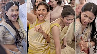 Sai Pallavi Mass Dance Steps With Her Sister Pooja Kannan At Wedding  Daily Culture [upl. by Sherri]