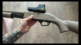 Winchester SXP Defender FDE  1276  Canon rayé fr [upl. by Hance525]