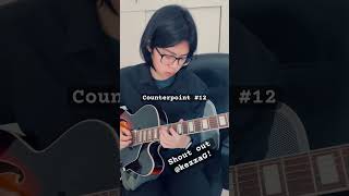 Counterpoint 12 guitar improvisedsolo shorts [upl. by Latsyrhk]