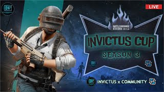 INVICTUS CUP S3  INVICTUS GAMING  INVICTUS X COMMUNITY  9000 INR PRIZEPOOL  GunX [upl. by Lengel]