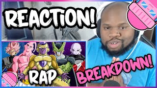 Dragon Ball Villain Rap Cypher Reaction  GameboyJones ft RUSTAGE Daddyphatsnaps amp more [upl. by O'Carroll707]