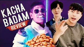 Korean Reaction to Kacha Badam Song  Bhuban Badyakar [upl. by Canale]