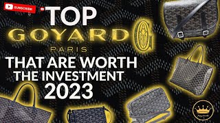 TOP Goyard Bags That Are Worth The Investment 2023  Luxury Handbag Collection [upl. by Syramad]