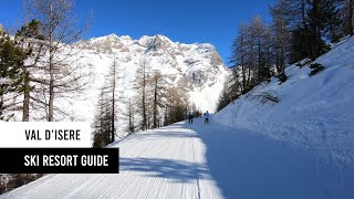 Val dIsere Tignes ski resort guide 39 Le Fornet top to bottom [upl. by Oiznun]