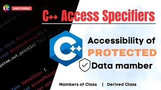 C Protected Access Specifier  Learn Coding [upl. by Juieta902]