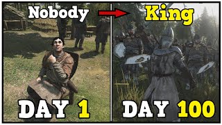 I Have 100 Days To Go From A Peasant To A King In Bannerlord [upl. by Euqnimod]