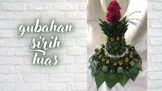 Gubahan Hantaran Sirih PengantinShorts [upl. by Anama407]