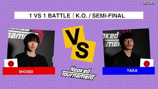 Shosei Iwamoto VS Taka Enomoto  Top 16 Tricking Battles  Hooked Tournament 2022 [upl. by Guria]