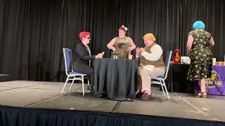 Crowley amp Aziraphale tea duel at DragonCon 2024 [upl. by Lindsay743]