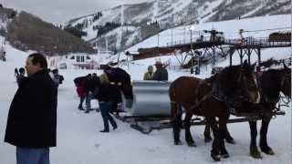 Snowed Inn Sleigh Co Dinner March 112013 630 PM  Park City Mountain [upl. by Liban]