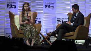 SBIFF 2019  Virtuosos Awards  Thomasin McKenzie Discussion [upl. by Marlow]