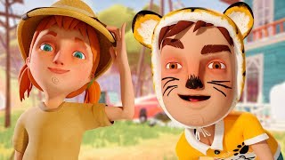 OS FILHOS DO VIZINHO Hello Neighbor Hide and Seek Fase 1 [upl. by Asssilem]