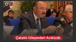 Sosyal medyada gündem oldu Soylu’nun HDPlilerle tartışması sırasında Çataklı simit yedi [upl. by Akenom120]