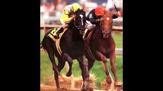 EASY GOER VS SUNDAY SILENCE 1989 PREAKNESS STAKES GREATEST PREAKNESS RACE [upl. by Pallaten910]