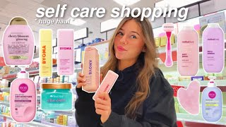 let’s go self care  hygiene shopping for essentials huge haul [upl. by Ultan]