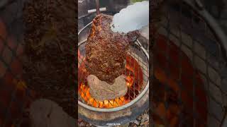 Steak in Beef Tallow Recipe  Over The Fire Cooking by Derek Wolf [upl. by Nitsid]