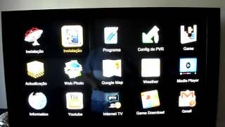 OpenBox X5 Conectado com 3G de celular [upl. by Jermain226]