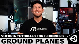 Vuforia Engine 90 Ground Plane Tutorial 1 [upl. by Enomar]