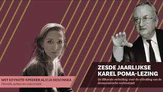 Zesde Karel PomaLezing 2024 Alicja Gescinska [upl. by Anoy]