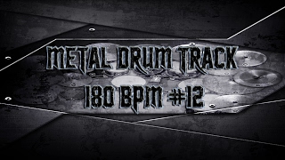 Metalcore Drum Track 180 BPM HQHD  Preset 20 [upl. by Abramo644]