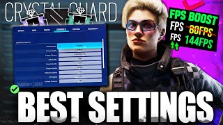 Best SETTINGS for High FPS amp High Visibility With Low Input Lag in Rainbow Six Siege High Calibre [upl. by Eyahsal670]