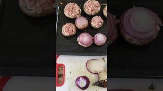 Stuffed mushrooms  cookingshorts mushroomrecipe [upl. by Penny]