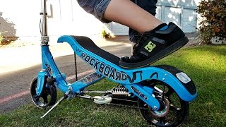 COOLEST SCOOTER EVER  Rock Board Scooter Reveiw [upl. by Yahsan]