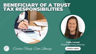 Beneficiary Of A Trust Tax Responsibilities [upl. by Piper]