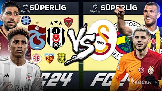 FBGS KARMA vs KALAN SÜPER LİG TAKIMLARI KARMA  FC 24 KARİYER MODU ALLSTAR KAPIŞMA [upl. by Niwred810]