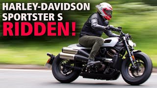 HarleyDavidson Sportster S 2021 First UK Ride and Review [upl. by Per]