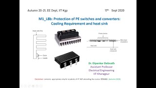 PEM1L8b How to select heat sink for Power Electronic converters [upl. by Negah206]