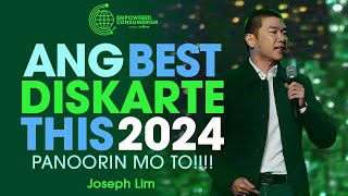 Best Diskarte for 2024 by Joseph Lim Hall of Famer of Empowered Consumerism OVI  AIM [upl. by Magocsi]