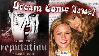 Taylor Swift Concert Vlog Ft TAYLOR FREAKIN SWIFT I got to meet her  TILLY BEE [upl. by Reece]