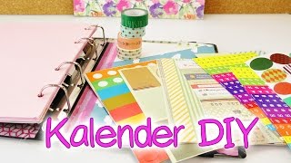 Kalender DIY  Woche gestalten mit neuen Stickern  Washi Tape  Mini Vintage HAUL [upl. by Pugh563]