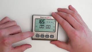 ThermoPro TP17 Digital Thermometer Introduction [upl. by Notyad358]