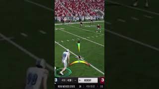 ONSIDE KICK TUTORIAL STEP 1  WATCH THE DENMARK STATE DYNASTY dynasty cfb25 collegefootball25 [upl. by Cilla]